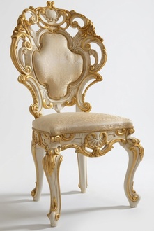 Dining room chairs wood luxury armchair chair white chairs living room furniture baroque new