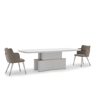 Dining Room Design Dining Table Modern Furniture White Table New Luxury Tables 240x110