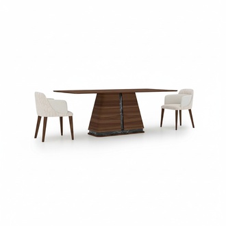 Dining Room Furniture Luxury Dining Table Modern Design Wood Table New Furnishings