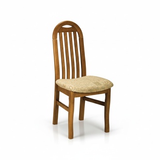 Designer 4x set woodern chairs soft seats & high backrest NEW