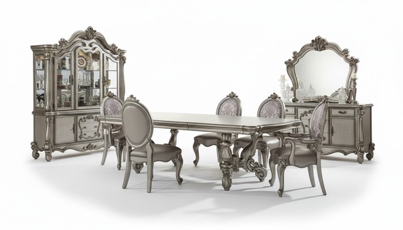 Dining Room Set Table 8x Chair Commode Mirror Baroque New 11pcs Group