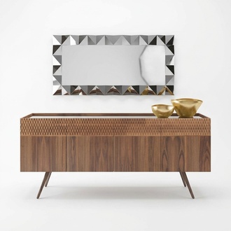 Dining Room Sideboard Modern Furnishings Luxury Design Wooden Cabinet New
