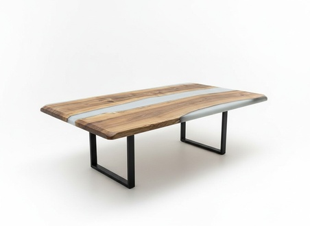 Dining room table Kitchen table Dining table Epoxy resin table 240 cm