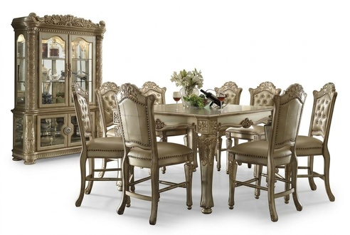 Dining Room Wooden Tables Dining Set Chair Group New Table 6 Design Chairs 7pcs