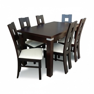 Dining Set Dining Table 6 x Chair Set Set Table Dining Group 7pcs Tables New