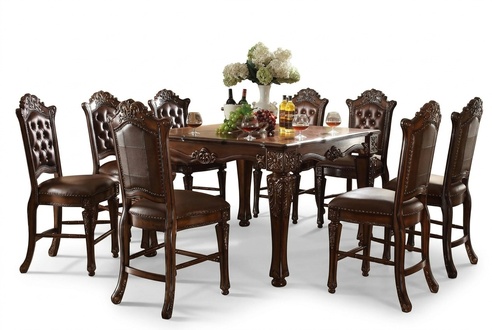 Dining Table 6x Chairs Dining Set Classic Table 7pcs Set Chair new