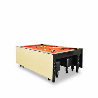 Dining table billiard table 2 in 1 billiard tables pool table game tables wood 7ft