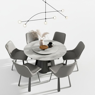 Dining table dining room complete set 6x chairs set dining group wooden table tables 7 pieces