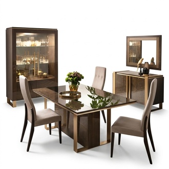 Dining Table Dining Room Set Dining Group Classic Table 5pcs Set Chair 4x Chairs new