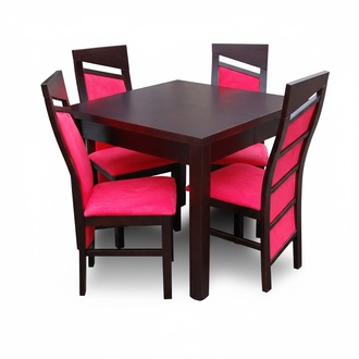 Dining Table Dining Tables Office Wood Meeting Conference Table + 4 Chairs