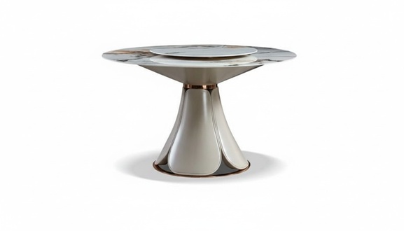 Dining table leather stone tables wood luxury modern design furniture table dining room new