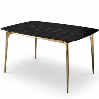 Dining table marble imitation dining tables dining room tables table design wood luxury furniture