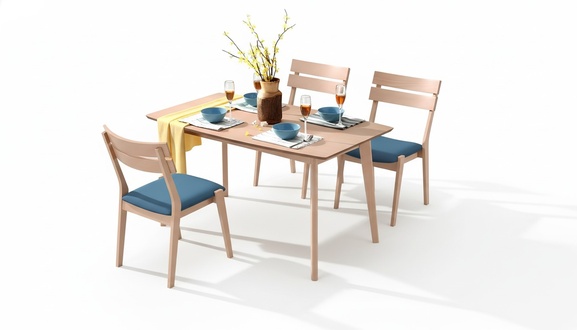 Dining table meeting conference tables office room design luxury wood 150x85cm