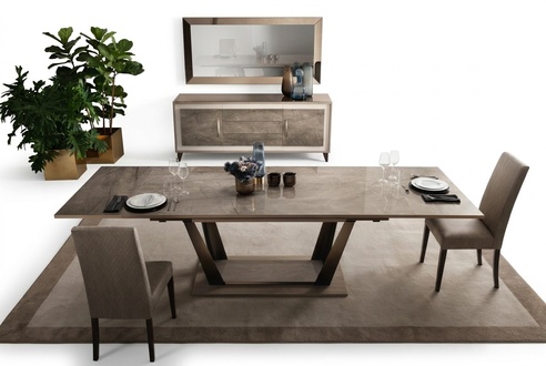 Dining table table dining room living room set wood design tables 200x115/294cm