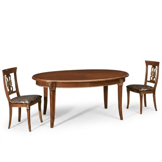 Dining Table Wood Luxury Tables Baroque Rococo Dining Room Antique Style Italy Furniture