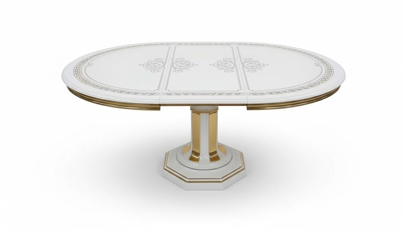 Living/dining room luxury gloss extendable side coffee table, italian furniture