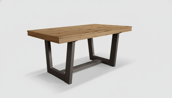Dining table wooden table extendable dining tables table 160/240 x 90 x 78 cm style modern