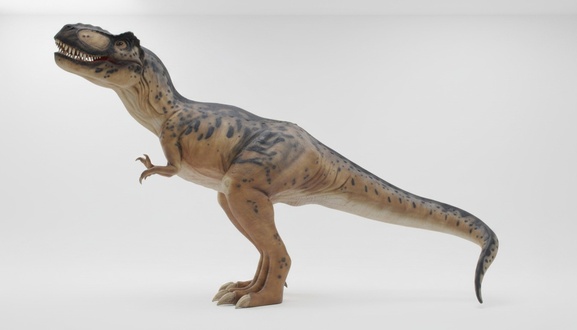 Massive dinosaur decorative figure statue sculpture 760 cm length