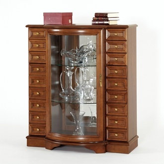 Showcase drawer cabinet glass showcase display case glass cabinet shelf showcase