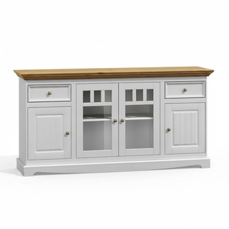 Display cabinet kitchen buffet country style shelf sideboard cabinet buffet display cabinet new
