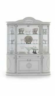 Showcase Wood Cabinet Classic Showcases Wood Cabinets Design Living Room Glass