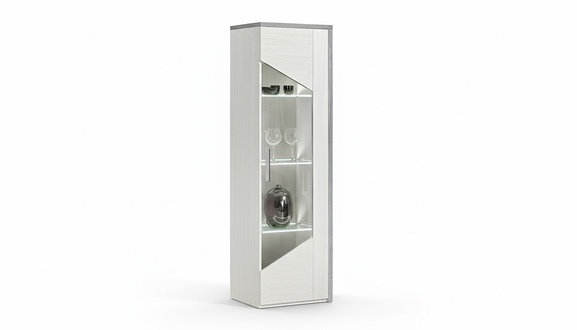 Display Cabinet 1 Door White Wood Cabinet Showcases Living Room Show Cabinets Design New