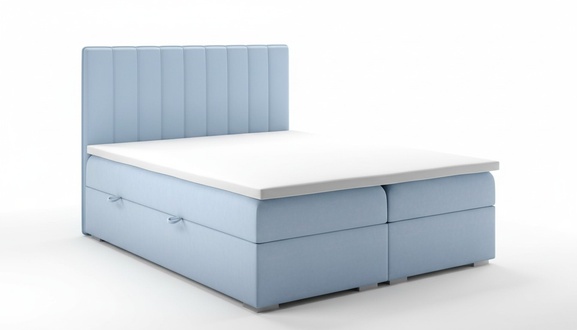 Double bed Bedroom Designer bed Modern box spring bed Luxury furniture