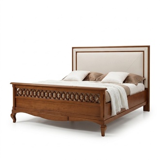 Double Bed Beds Bedroom Furniture Solid Wood Vaccari cav giovanni New Bed