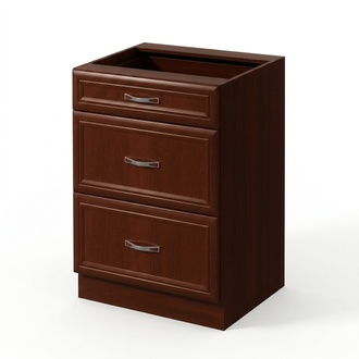 Schubladenschrank Unterschrank Schubladenkommode 3 Schubladen Küche