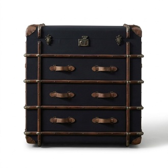 Chest of Drawers in Suitcase Style – Vintage Design, Storage Space & Retro Flair