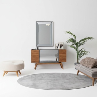 Dresser mirrored with mirror dressing table bedroom living room