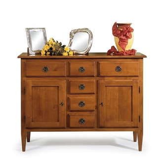 Chest of drawers dresser sideboard brown sideboards cabinet chests of drawers furniture solid wood