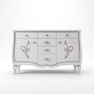 Chest of drawers Sideboard Chests of drawers Designer Luxury cabinets Wood Sideboard Modern New