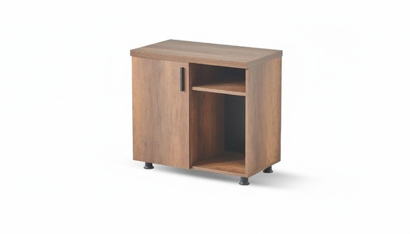 Brown Single-Colored Rectangular Shape Modern Design Desk Drawer