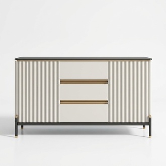 Chest of drawers white sideboard wood cabinet furniture sideboard luxury new