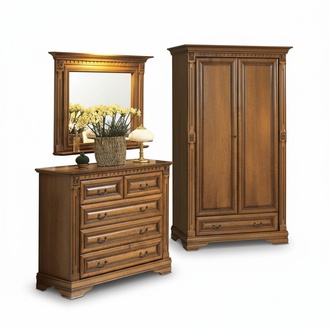Chest of drawers with mirror Classic wall mirror drawer cabinet dresser cabinet