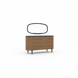 Chest of drawers with mirror design luxury cabinet modern style bedroom furniture new