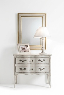 Dressers Furniture Wardrobe Living Room White Sideboard Dresser with Mirror Wood