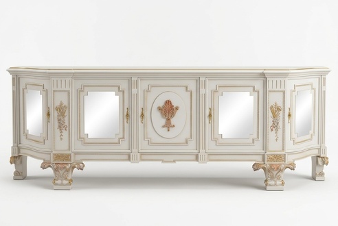 Chests of drawers wood cabinet living room furniture TV wall units design sideboard Italy