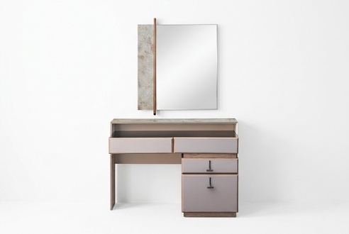 Dressing table dressing table make-up console mirror console table grey