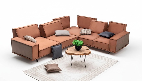 Corner couch corner suite sofa corner sofa lounge living room sofa upholstered landscape