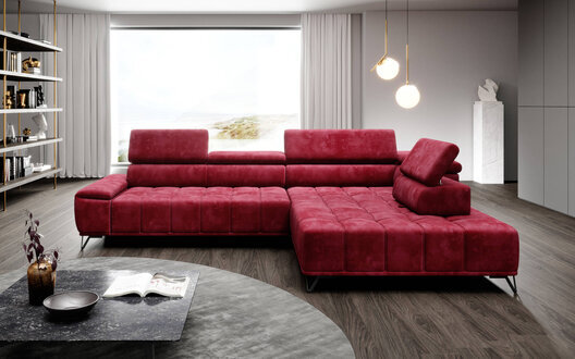 Corner sofa L-shape couch living landscape corner sofas furniture design modern textile new