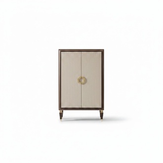 Elegant display cabinet with plenty of storage space for a stylish home.