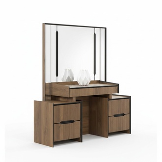 Elegant dressing table with mirror luxurious bedroom furniture new