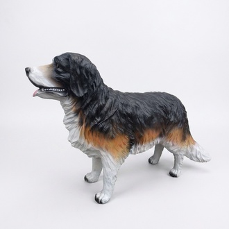 Decorative garden sculpture of english springer spaniel dog figurine 75x112cm sizes