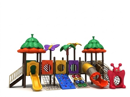 Entertainment for children Colourful playground Outdoor entertainment New
