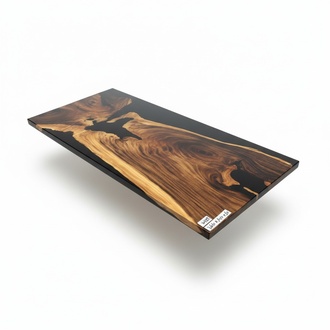 Epoxy Resin Dining Table River Table Real Wood Solid Tables 240x100 River Table New