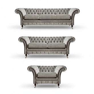 Exklusive Chesterfield Couchen Designer Zweisitzer Dreisitzer Sessel
