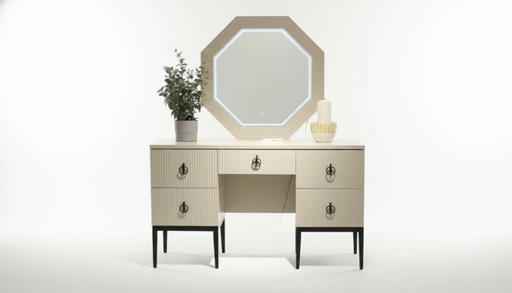 Exclusive designer dressing table with mirror Functional and luxurious New