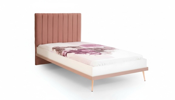 Exclusive pink children\'s bed designer wooden bed bedroom youth bed